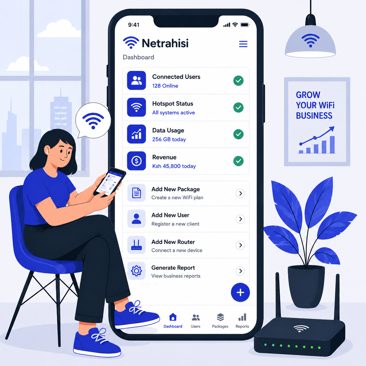 NetRahisi feature preview